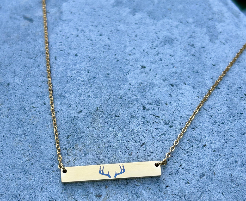 Hunters Mark Antler Necklace