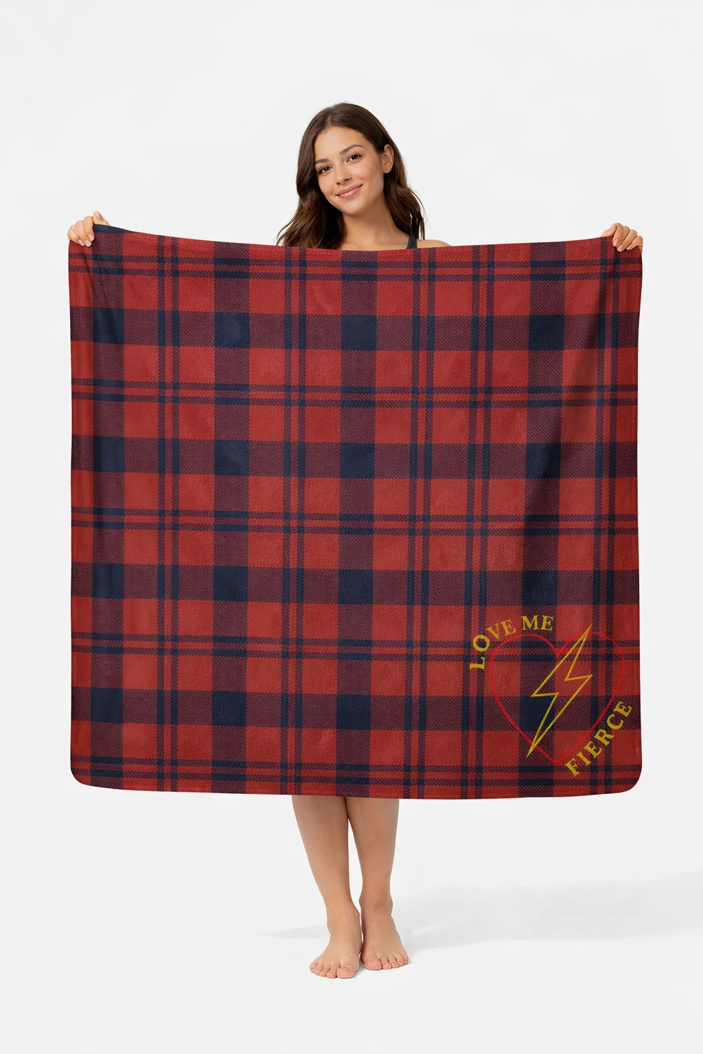 SHERPA BLANKET-PLAID