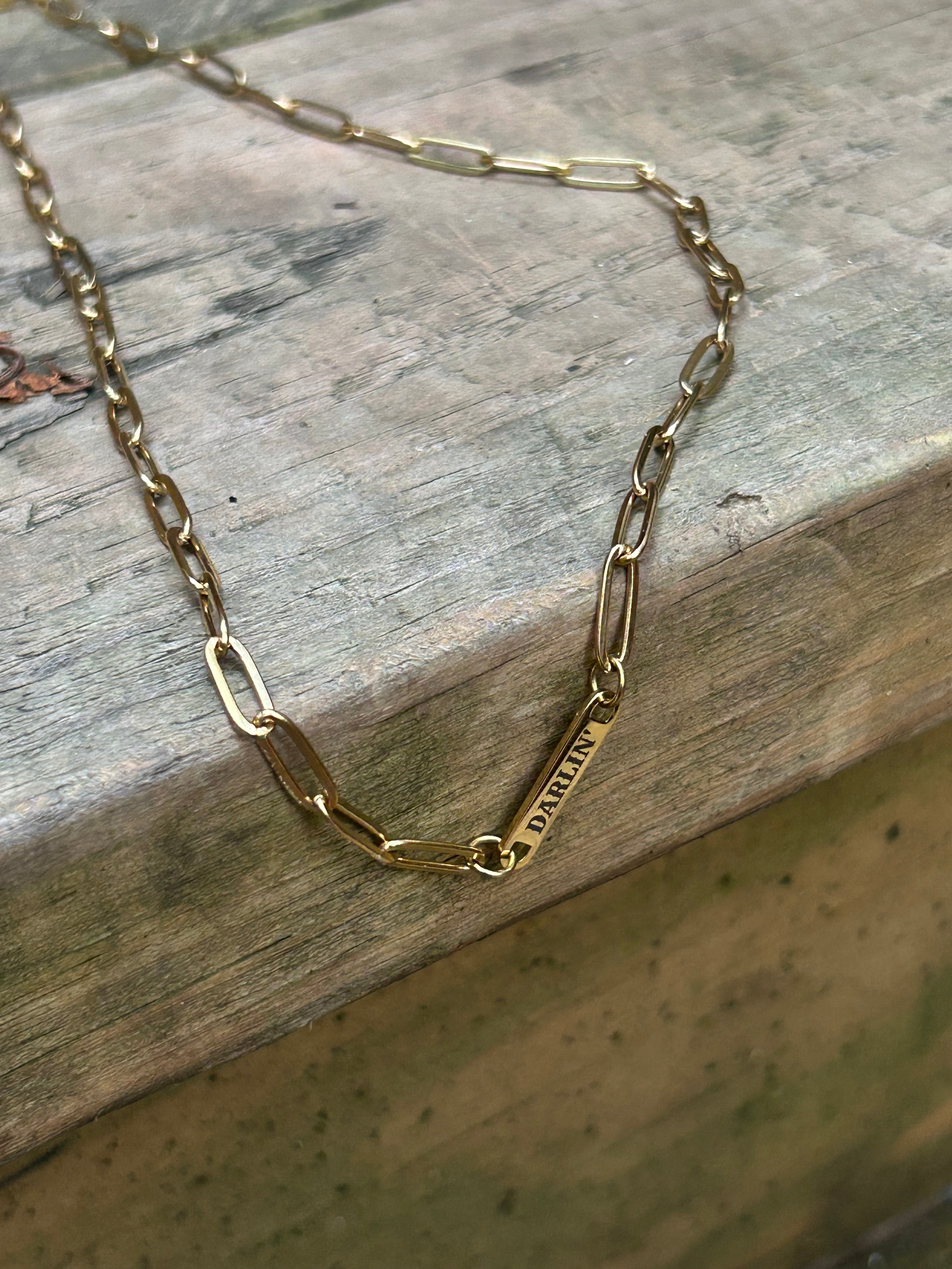 Darlin’ Paperclip Necklace