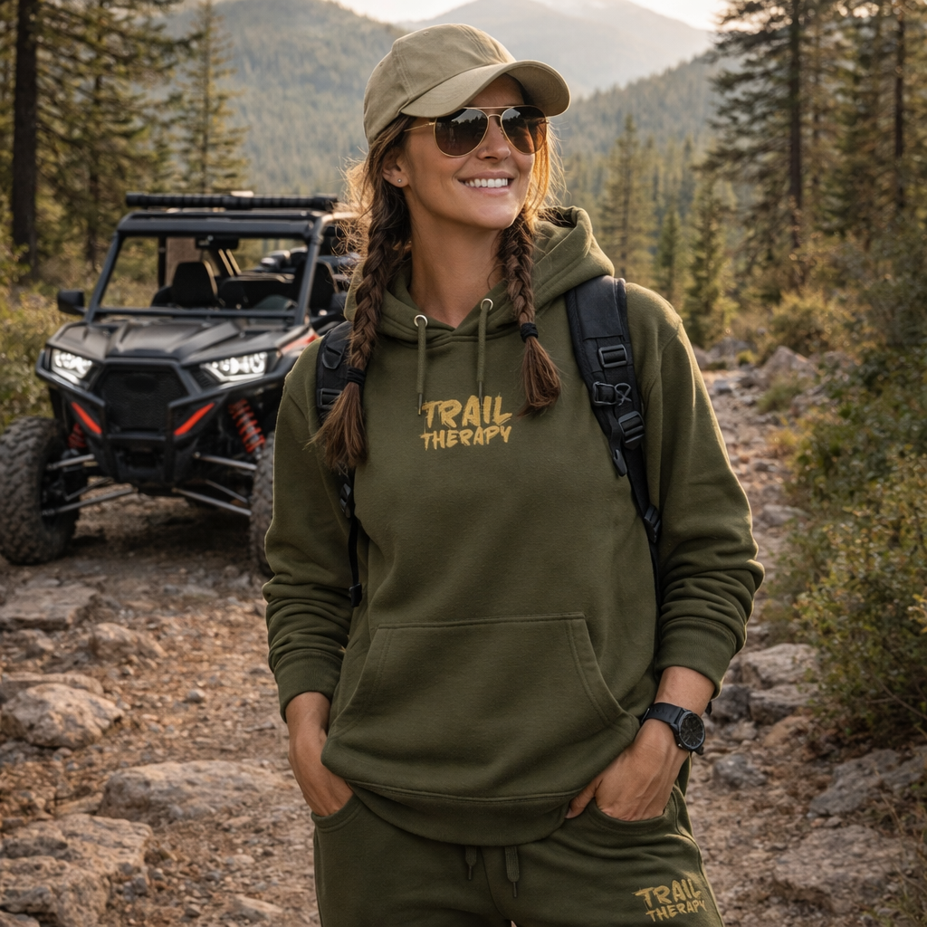 Trail Therapy Hoodie- Embroidered