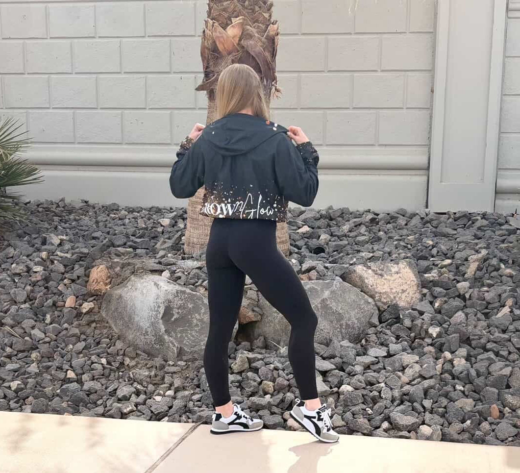 Grow N Glow Cropped Windbreaker