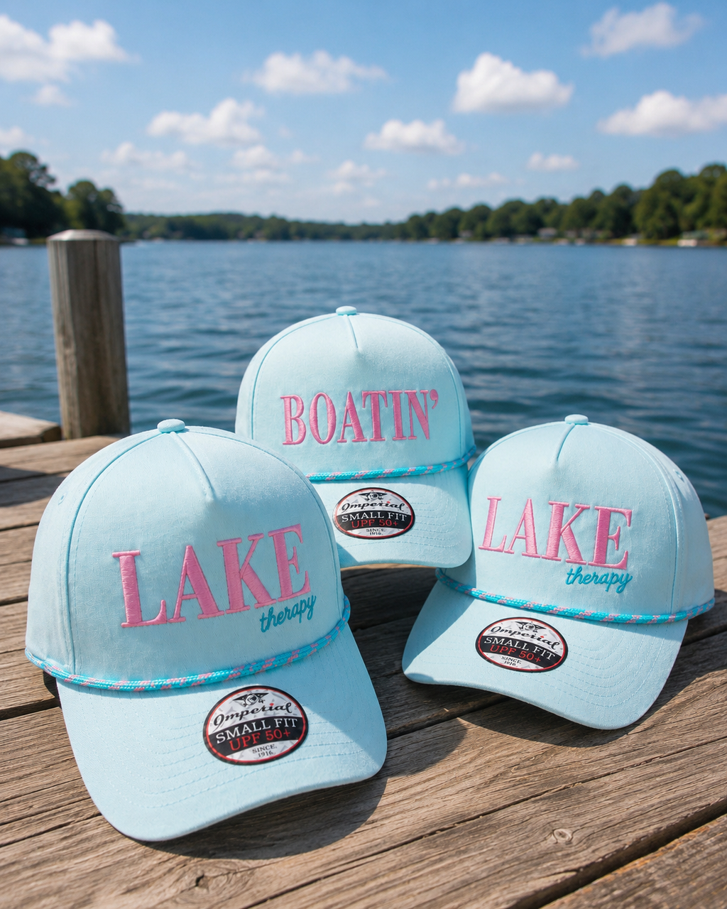 TRUCKER HAT | LAKE THERAPY | BOATIN