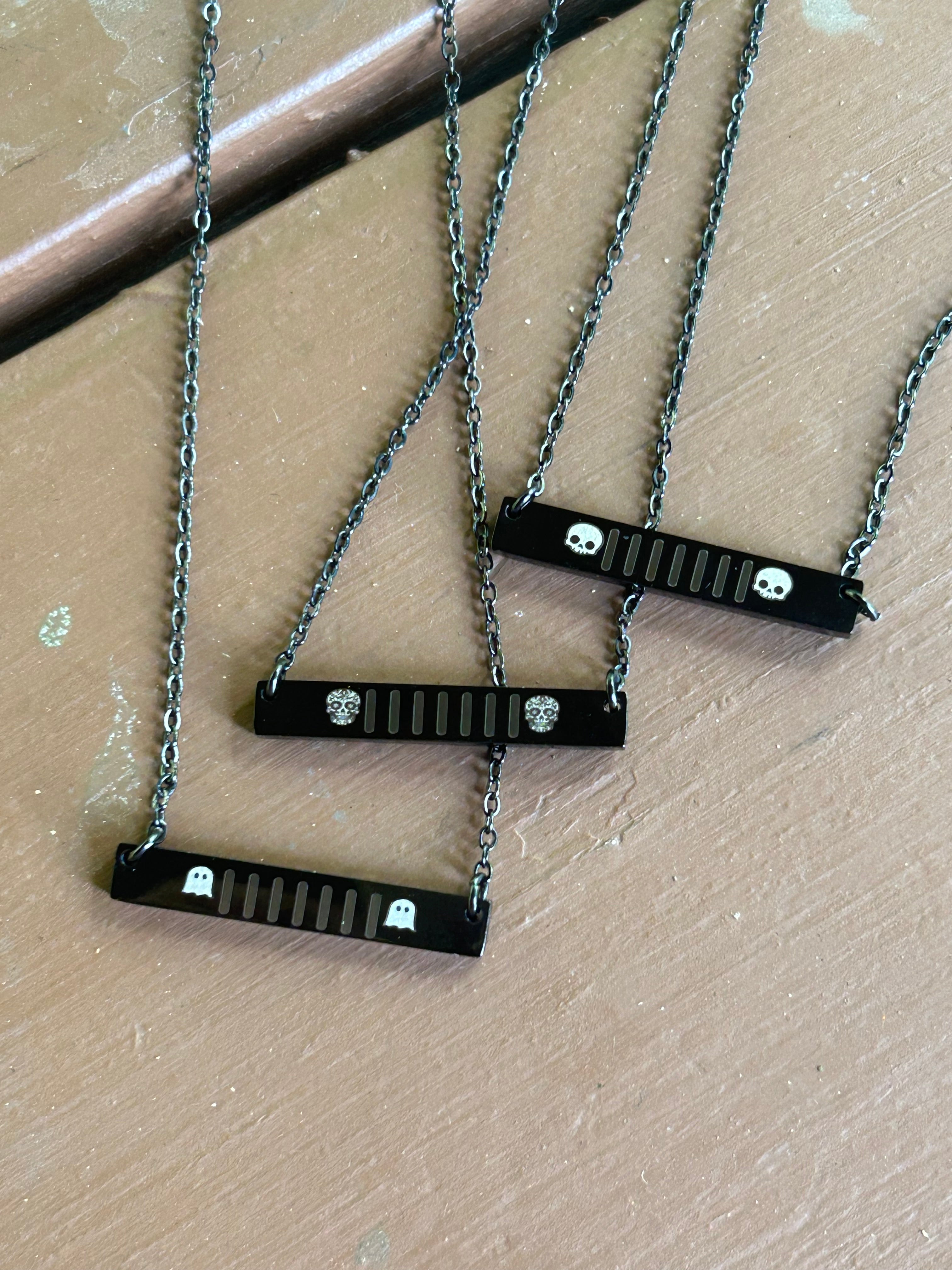 Jeep Grille Necklace- Halloween Edition