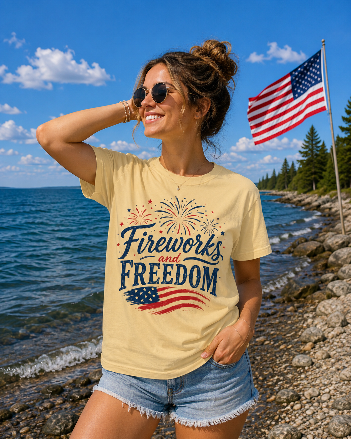 FIREWORKS | COMFORT COLORS TEE