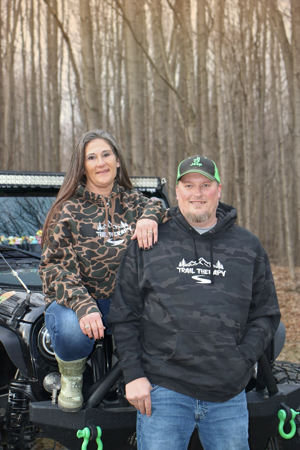 Trail Therapy Hoodie | Duck Camo - Embroidered Heavyweight