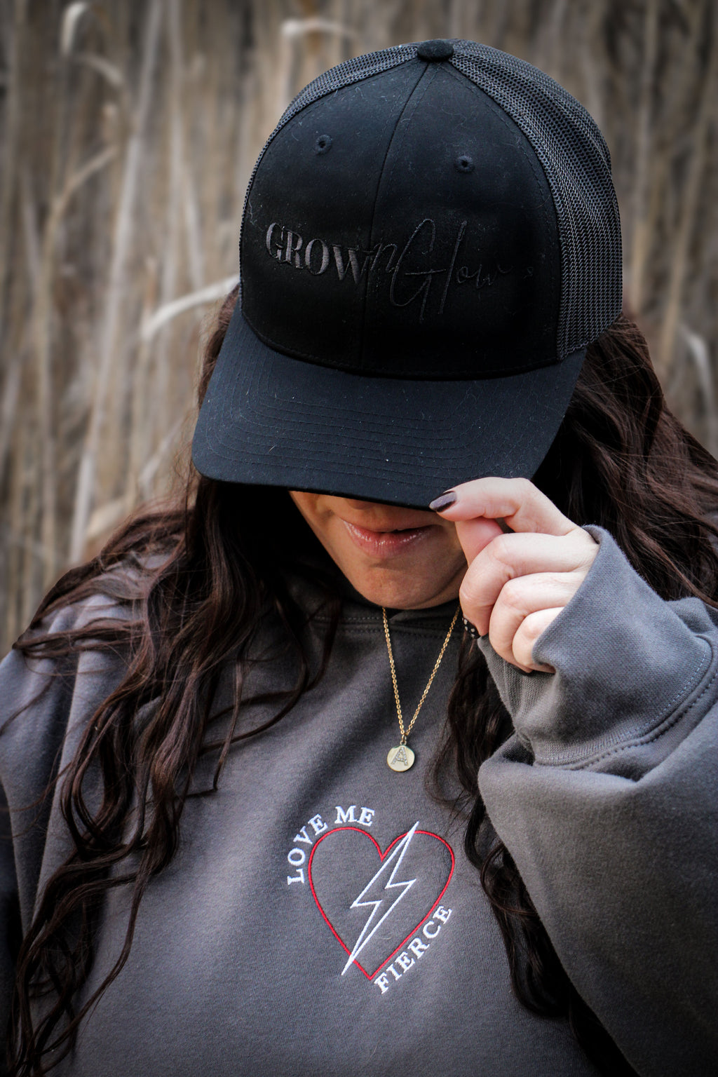 Grow n Glow Hat - Black Out