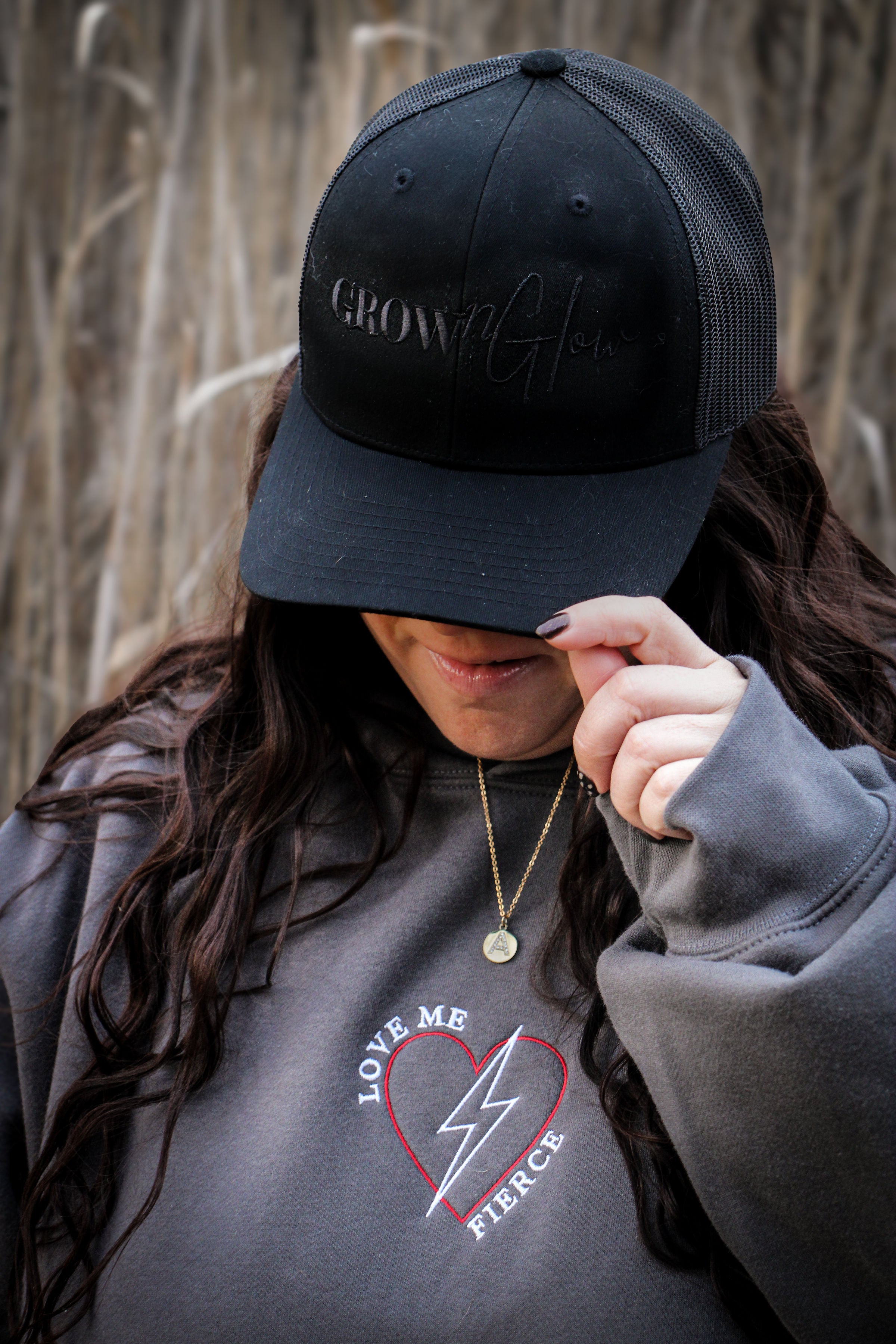 Grow n Glow Hat - Black Out