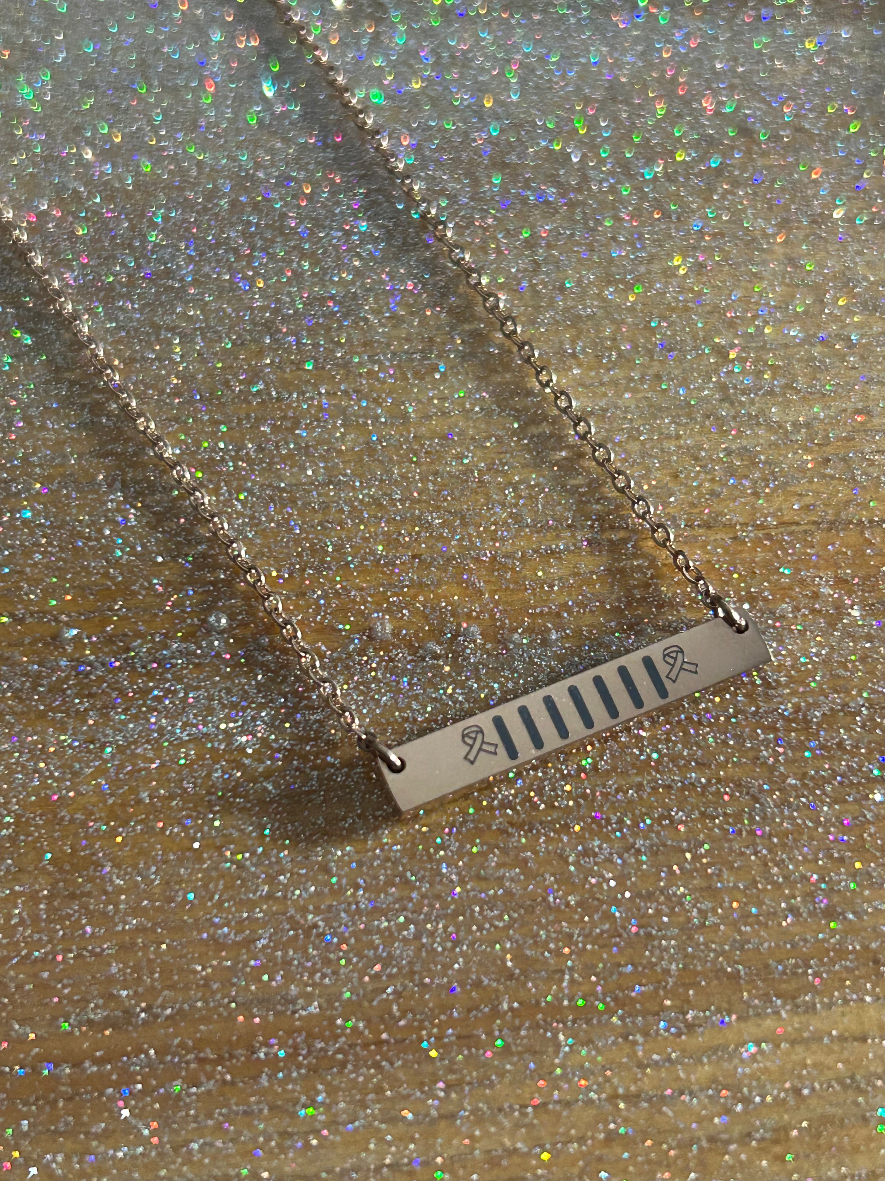 Duck Cancer Jeep grille Necklace