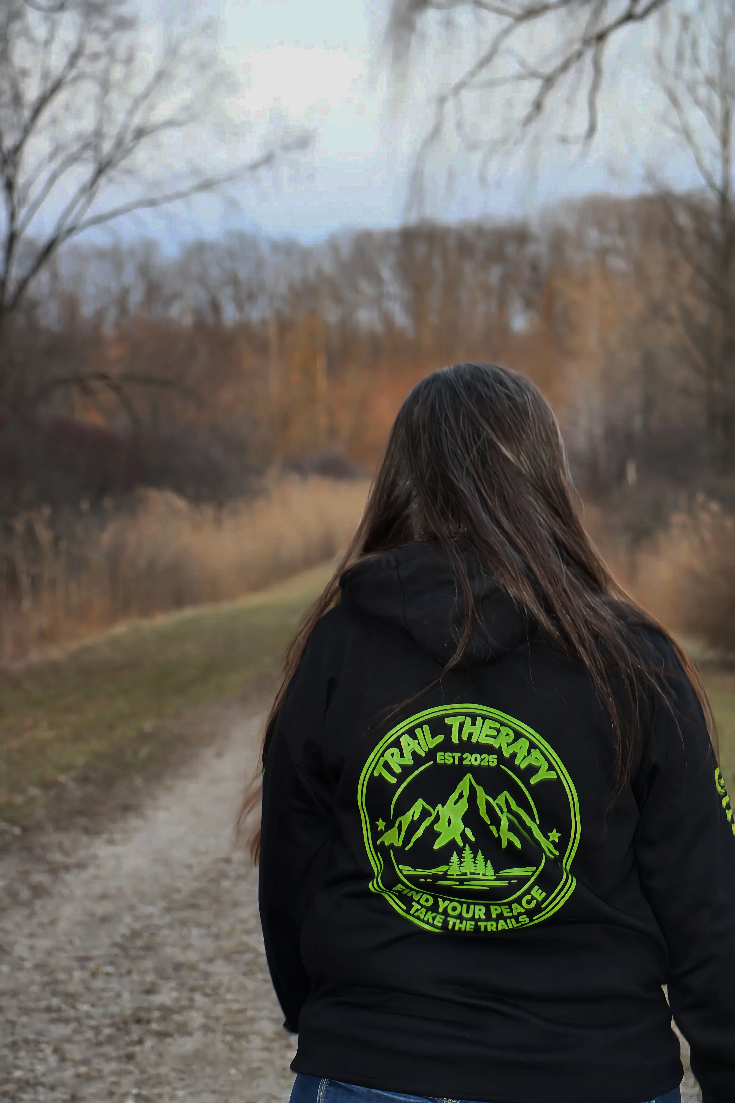 Trail Therapy | Tread Hoodie | Add Custom Name