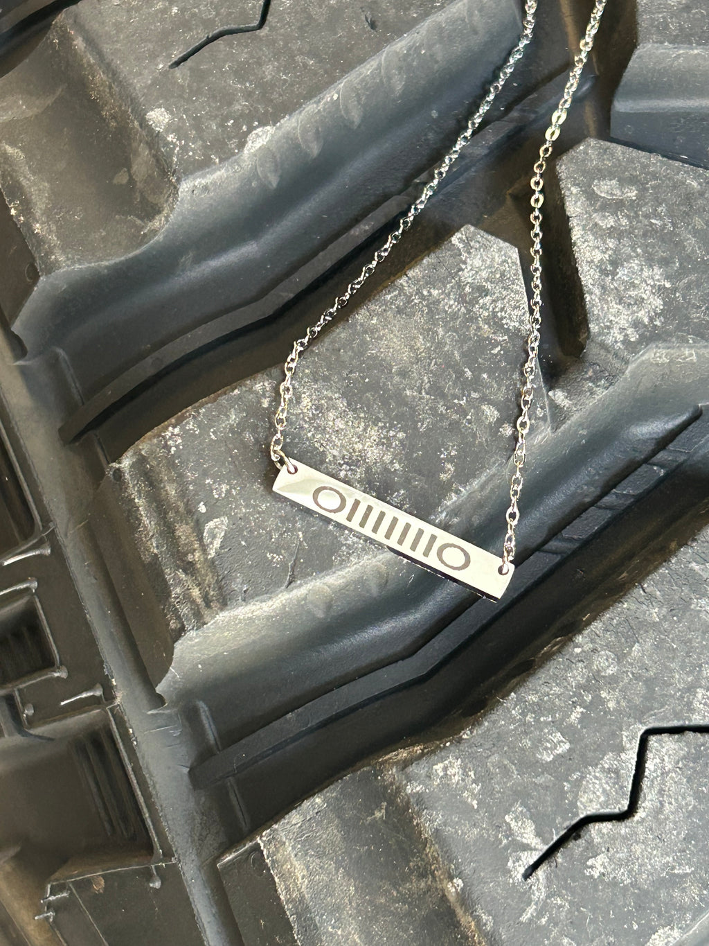 Jeep Grille Necklace