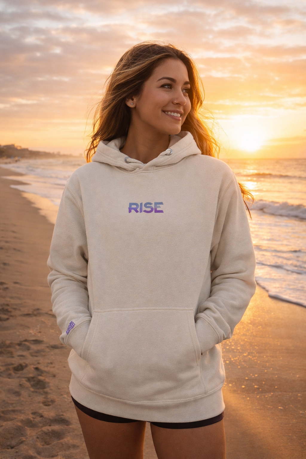 Rise Embroidered Hoody