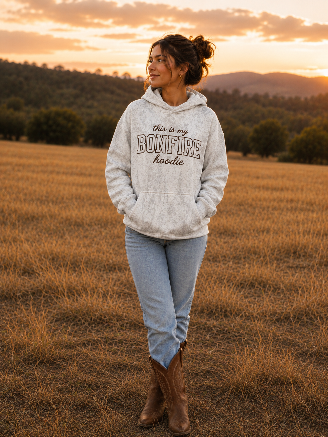 OVERSIZED BIRCH HOODIE | BONFIRE HOODIE | HEAVYWEIGHT