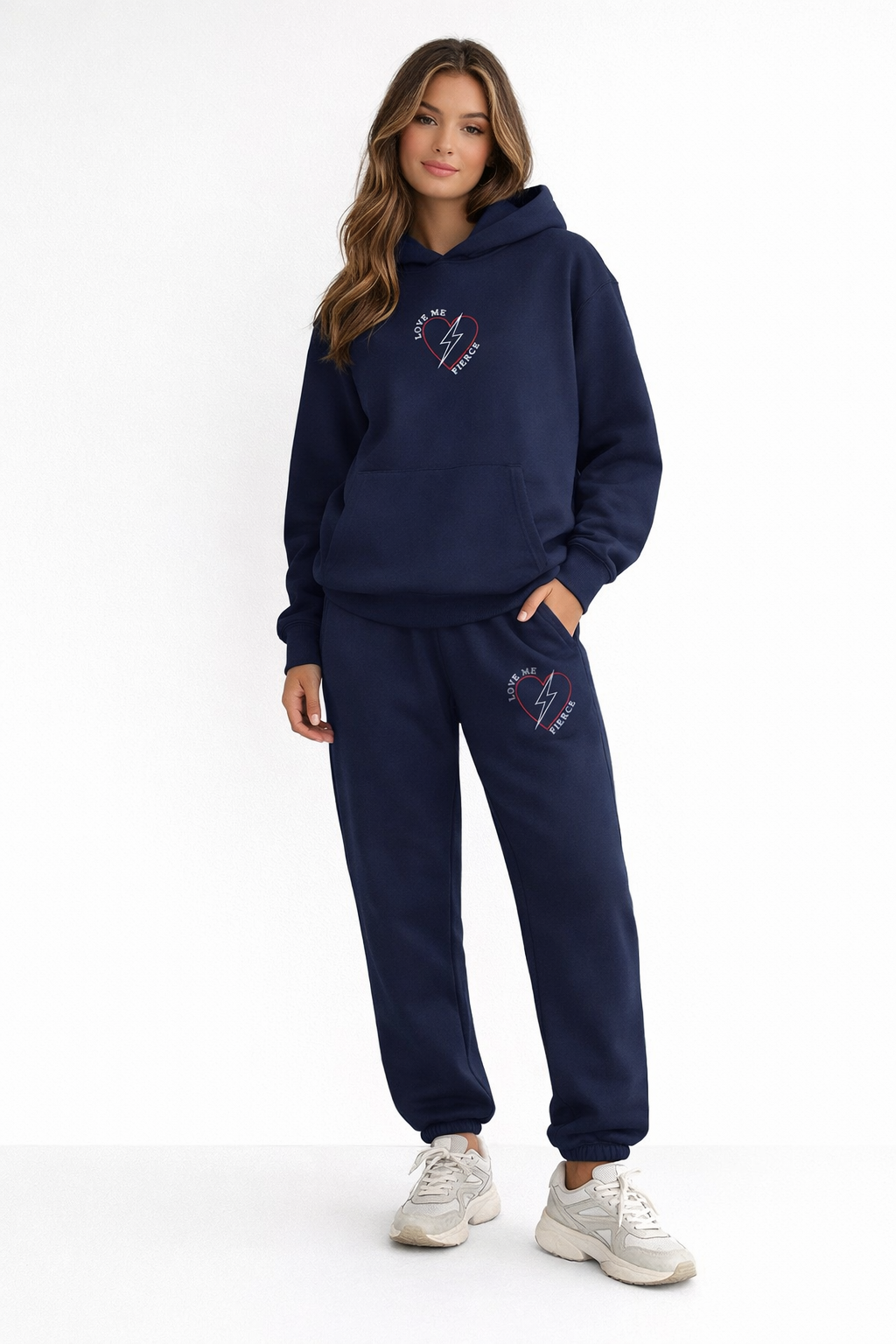 LOVE ME FIERCE SWEATPANTS-HEAVYWEIGHT