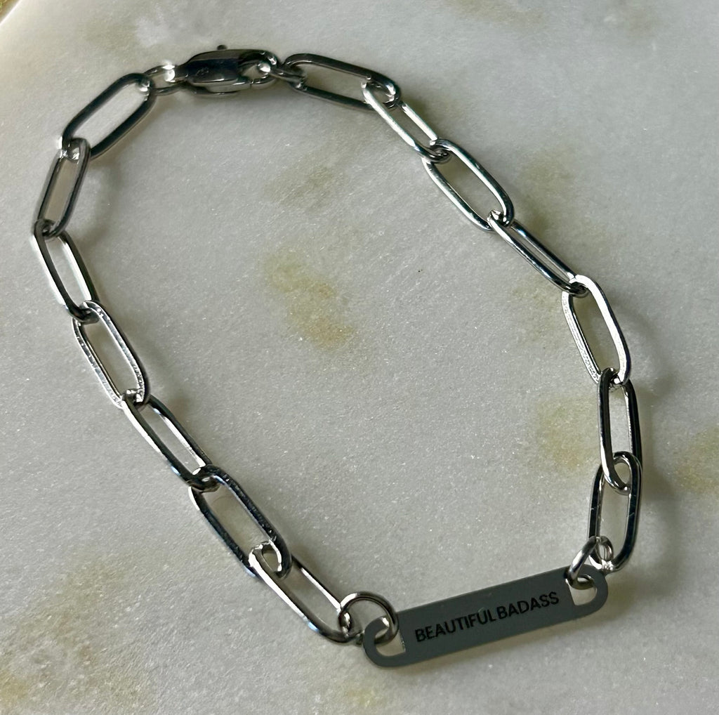 GROW N GLOW PAPERCLIP BRACELET