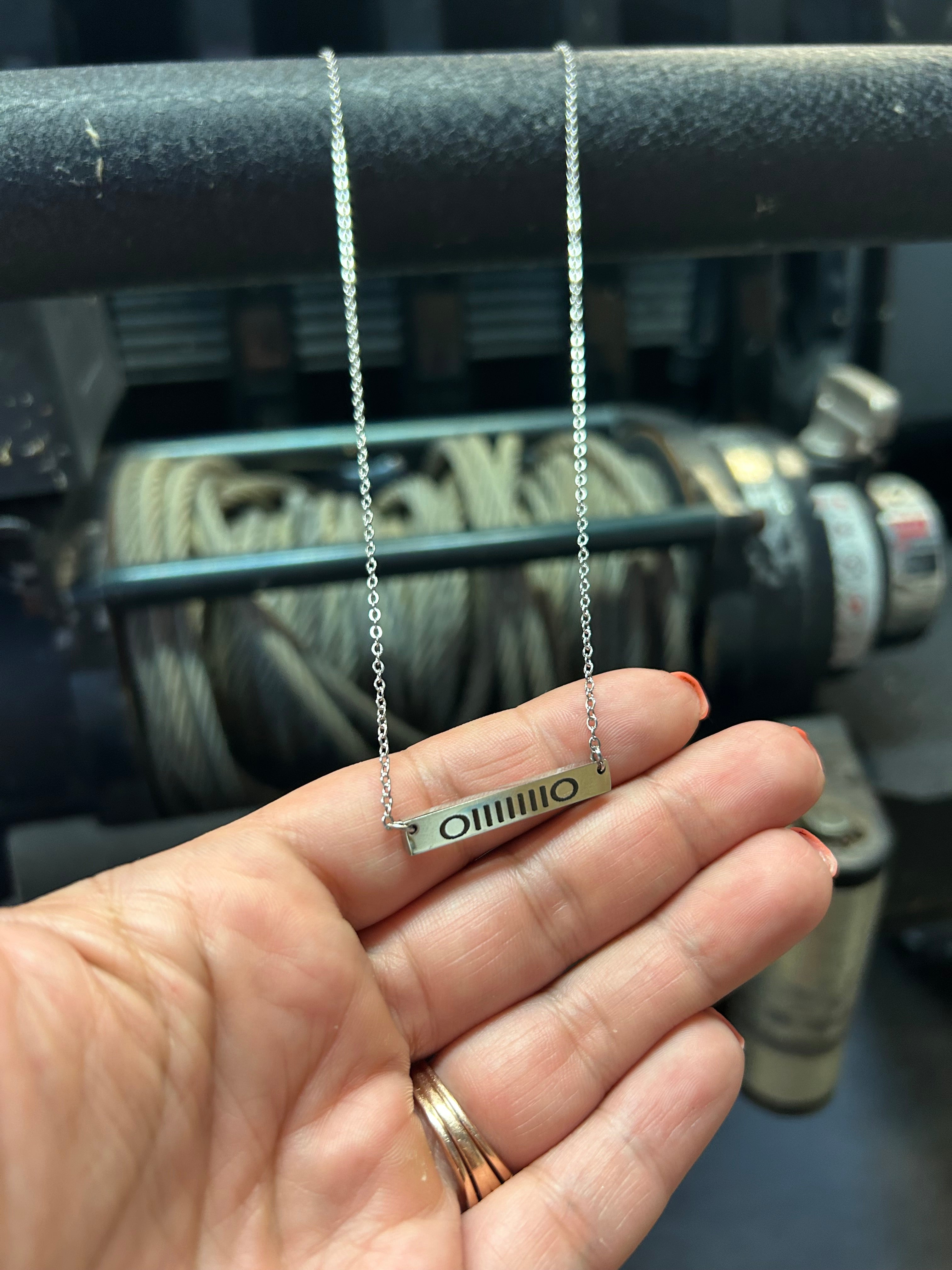 Jeep Grille Necklace