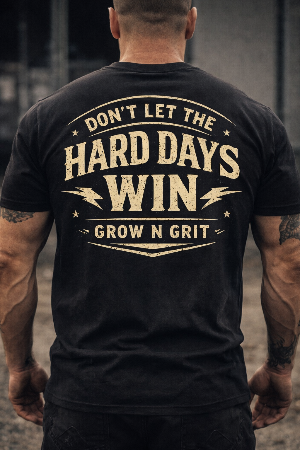 Grow N Grit Sports Tee- Men’s