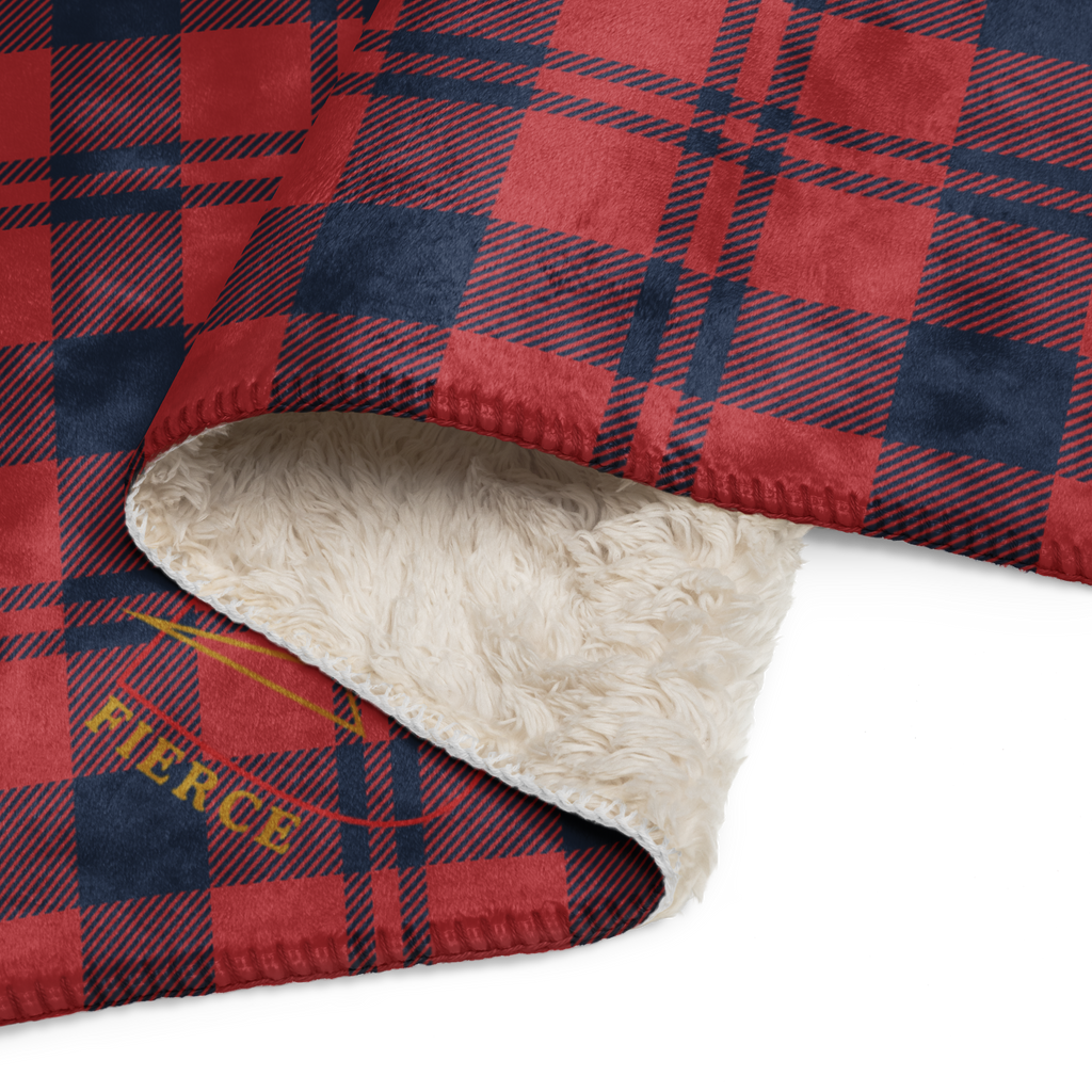 SHERPA BLANKET-PLAID