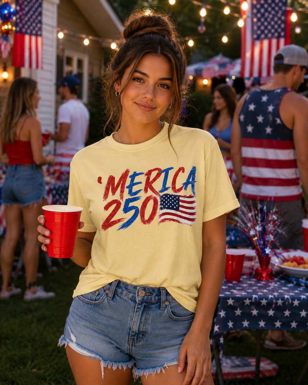 ‘MERICA 250 | COMFORT COLORS TEE
