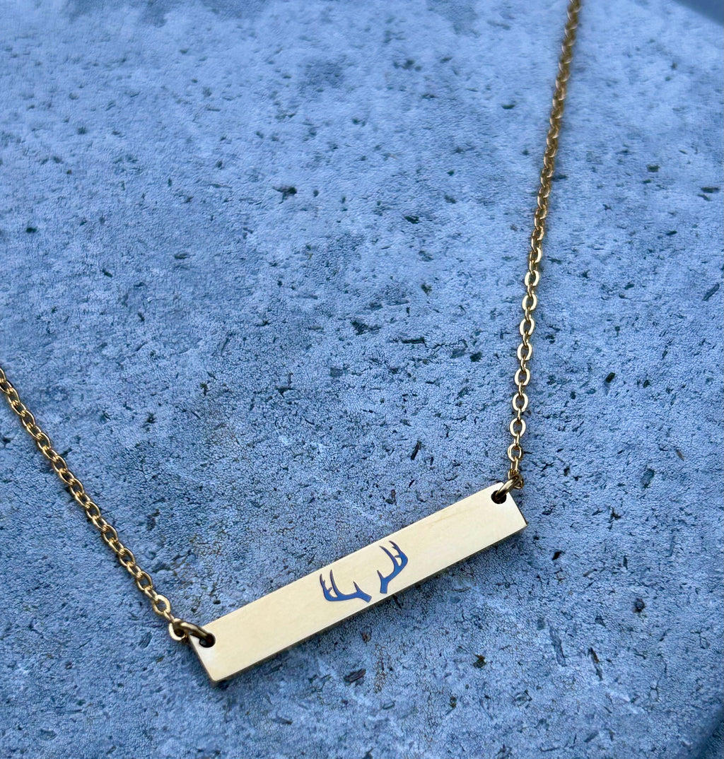 Hunters Mark Antler Necklace