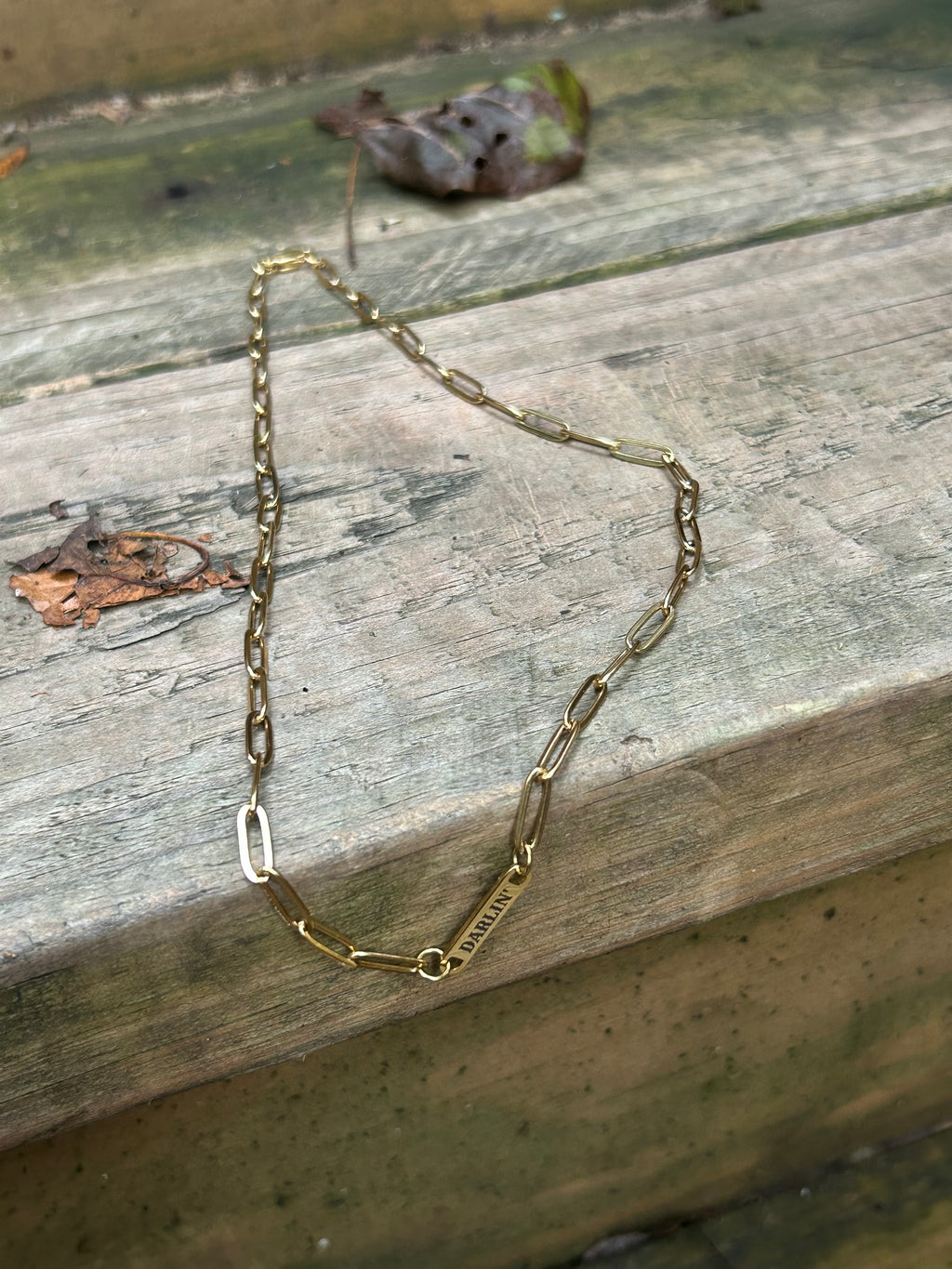Darlin’ Paperclip Necklace