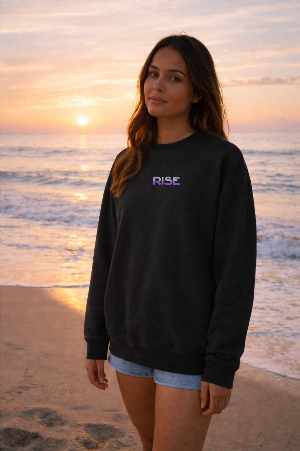 Rise Embroidered Sweatshirt