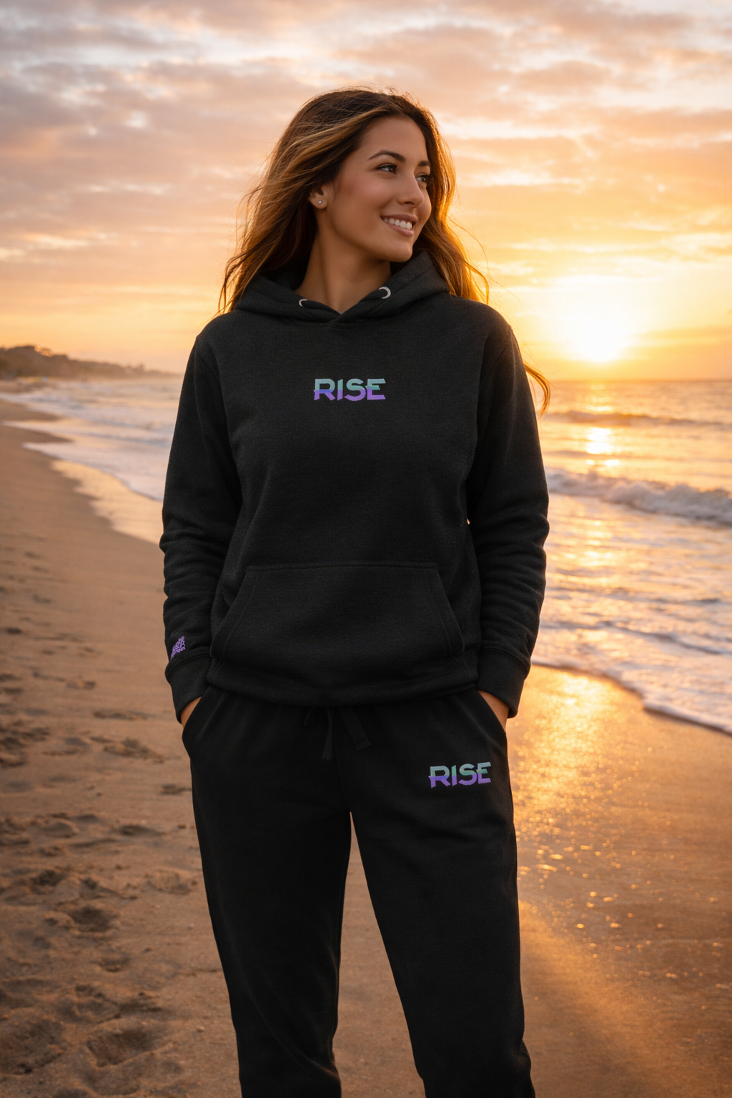 Rise Embroidered Hoody