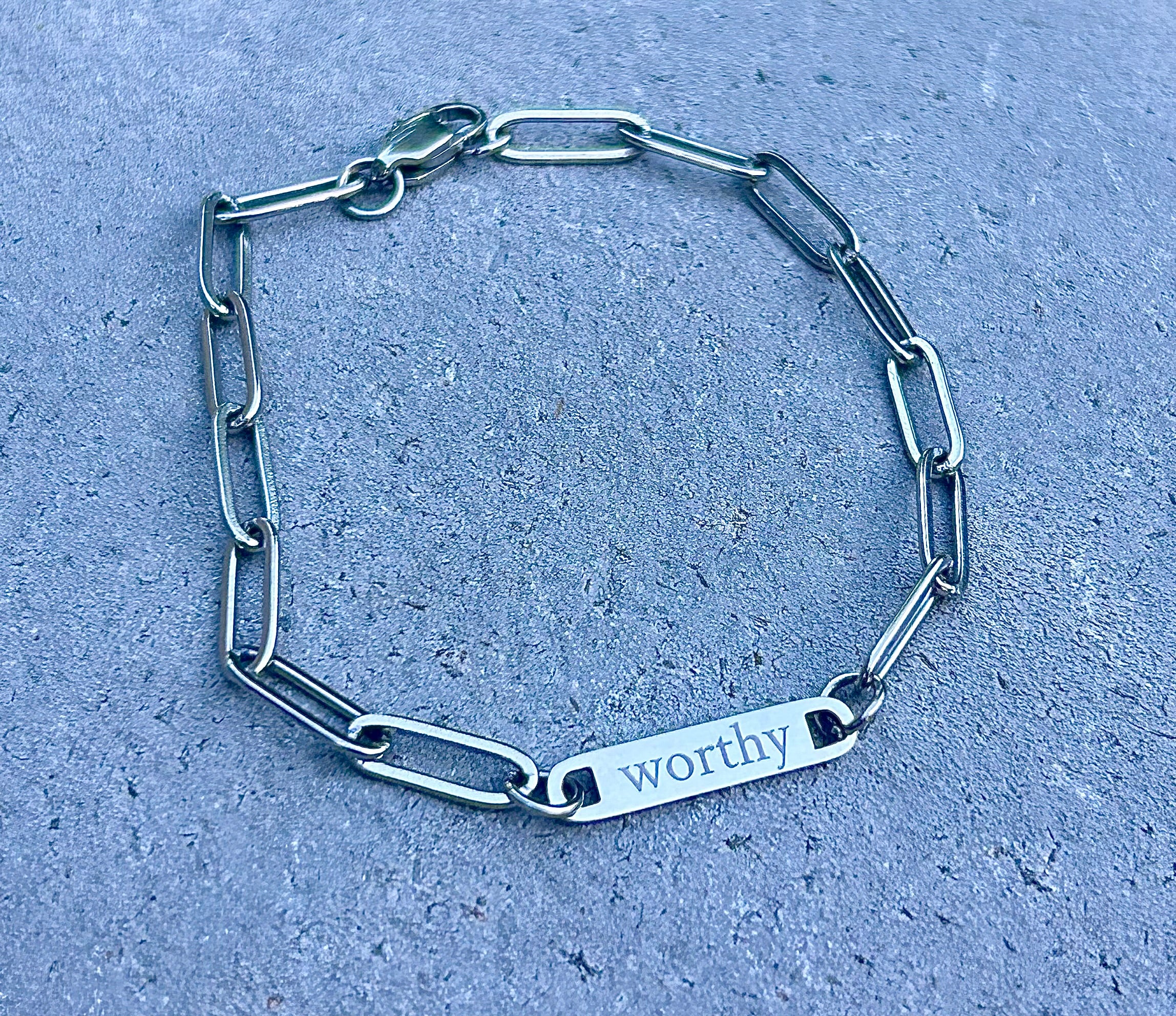 Worthy Paperclip Bracelet