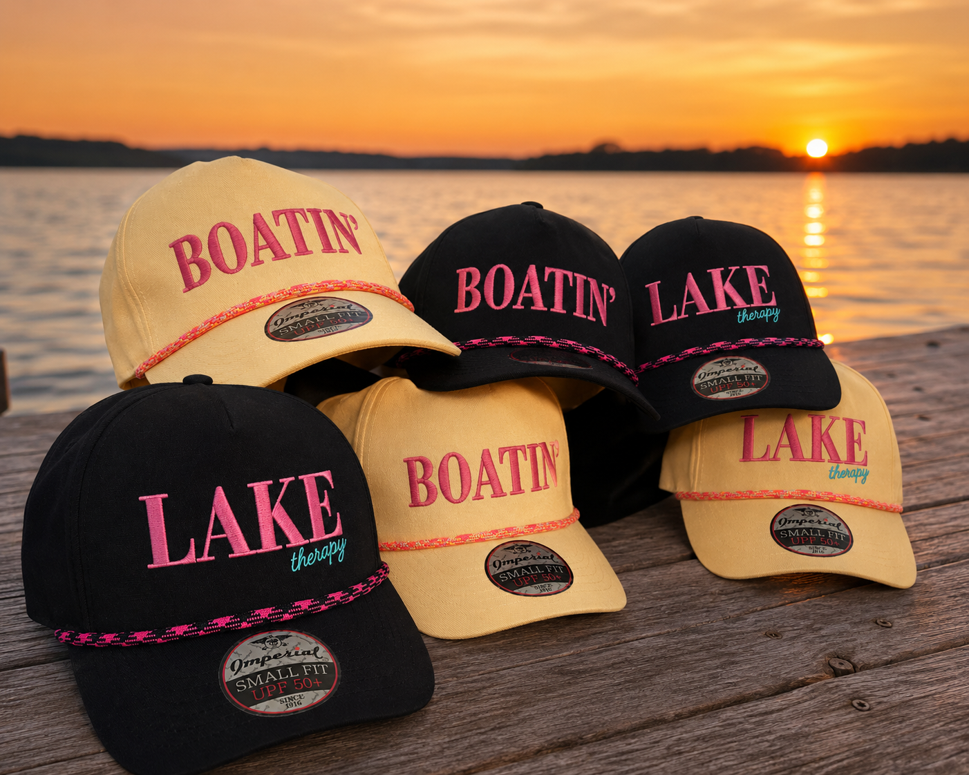 TRUCKER HAT | LAKE THERAPY | BOATIN