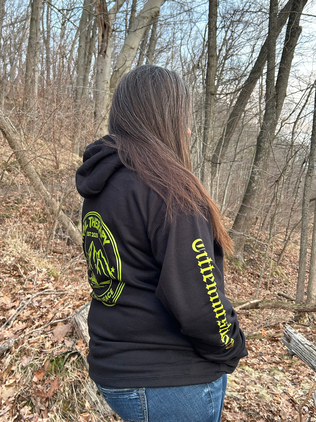 Trail Therapy | Tread Hoodie | Add Custom Name