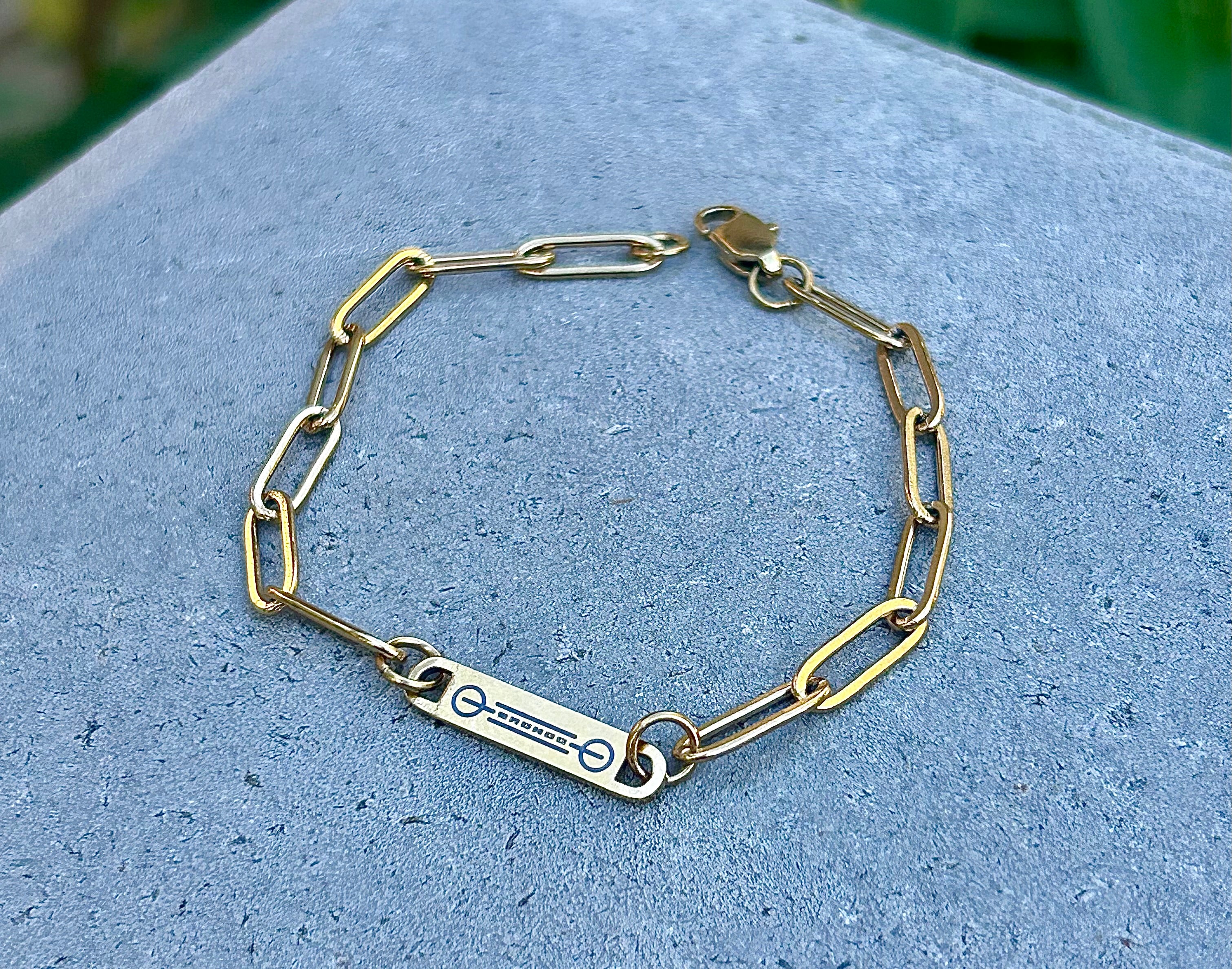 Bronco Paperclip Bracelet