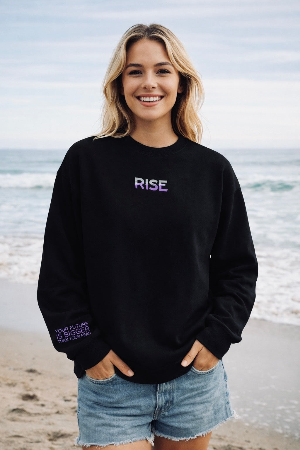 Rise Embroidered Sweatshirt