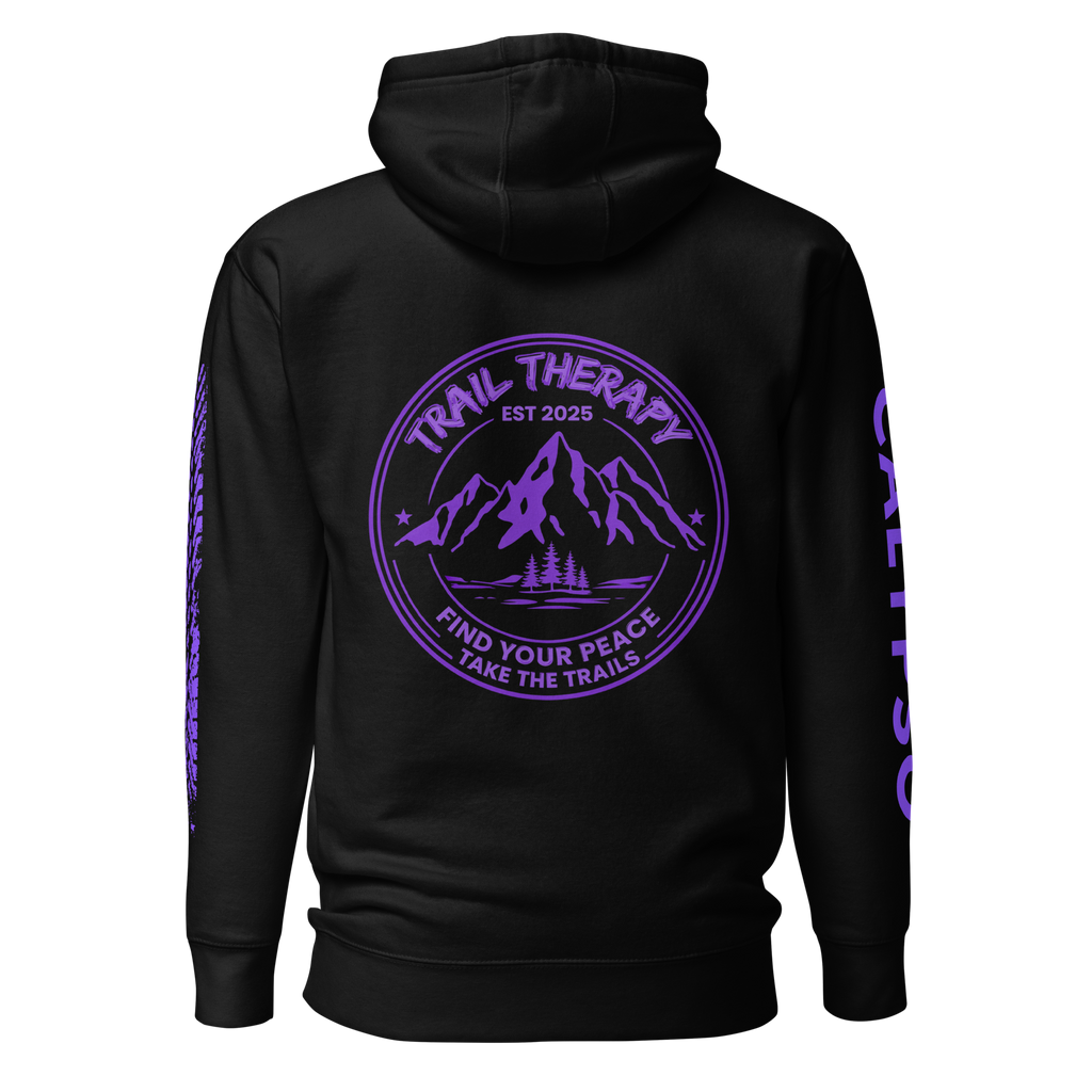 Trail Therapy | Tread Hoodie | Add Custom Name