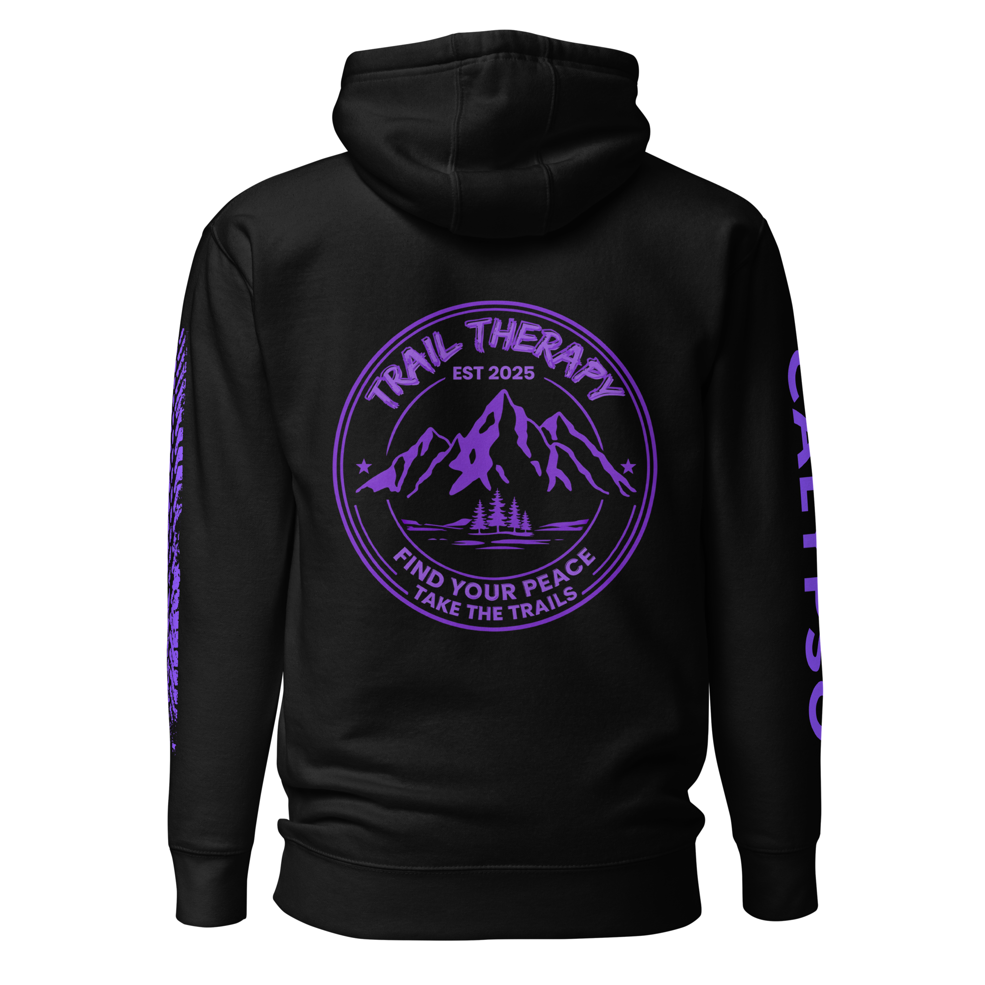 Trail Therapy | Tread Hoodie | Add Custom Name