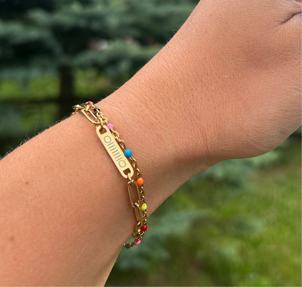 Jeep Grille Paperclip Bracelet