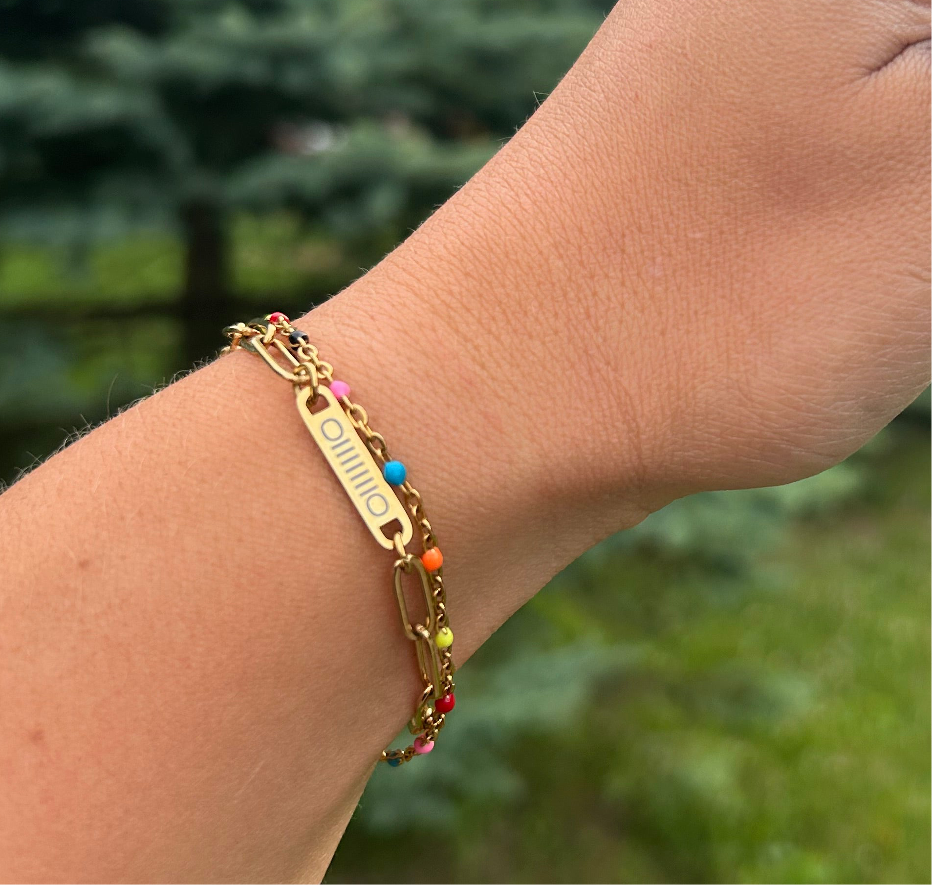 Jeep Grille Paperclip Bracelet