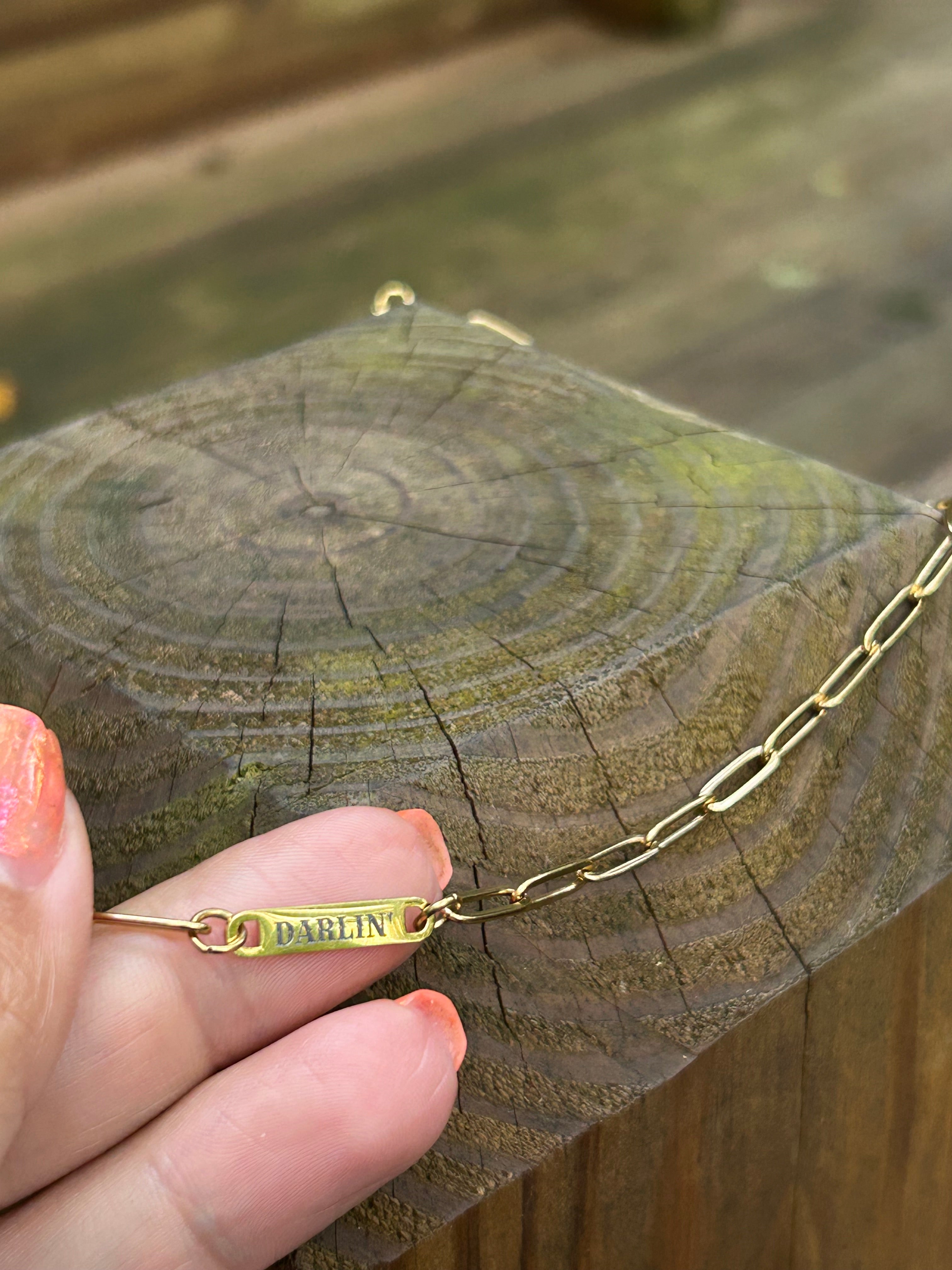 Darlin’ Paperclip Necklace