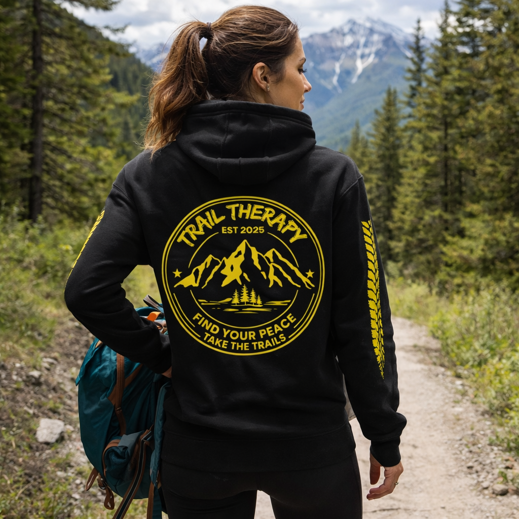 Trail Therapy | Tread Hoodie | Add Custom Name