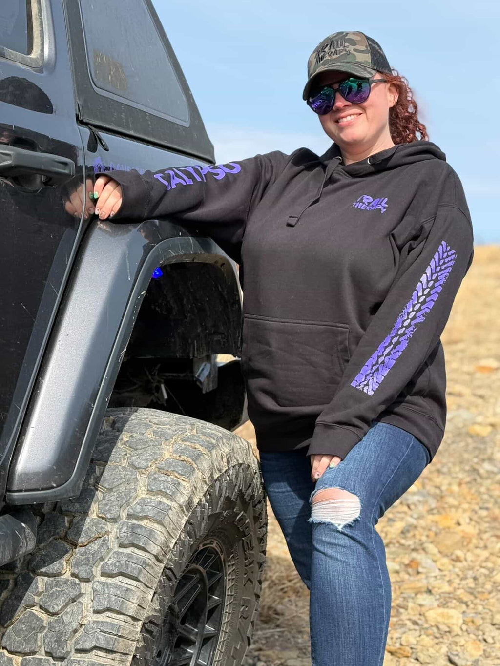 TRUCKER HAT | TRAIL THERAPY | CAMO