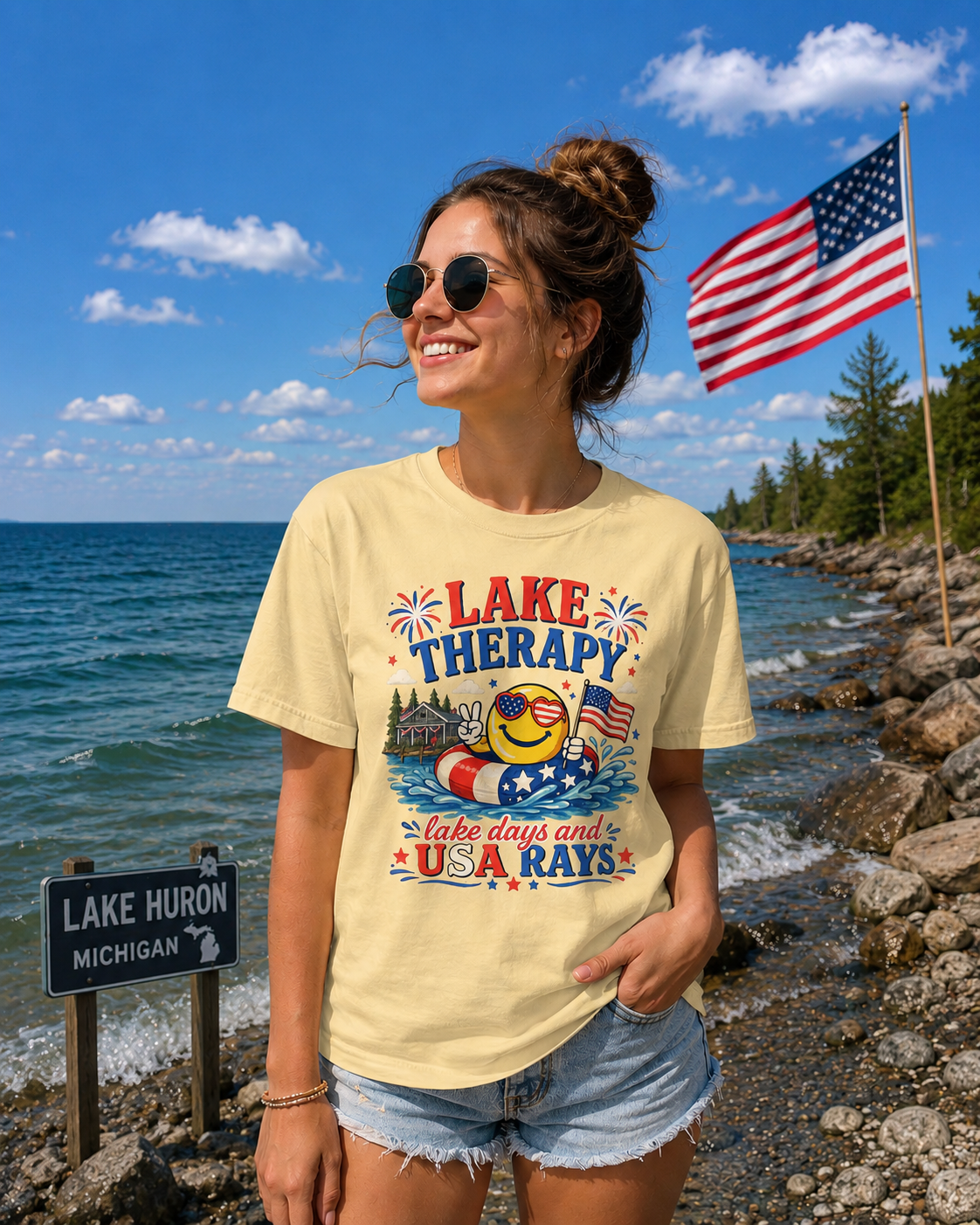 LAKE THERAPY AND USA RAYS | COMFORT COLORS