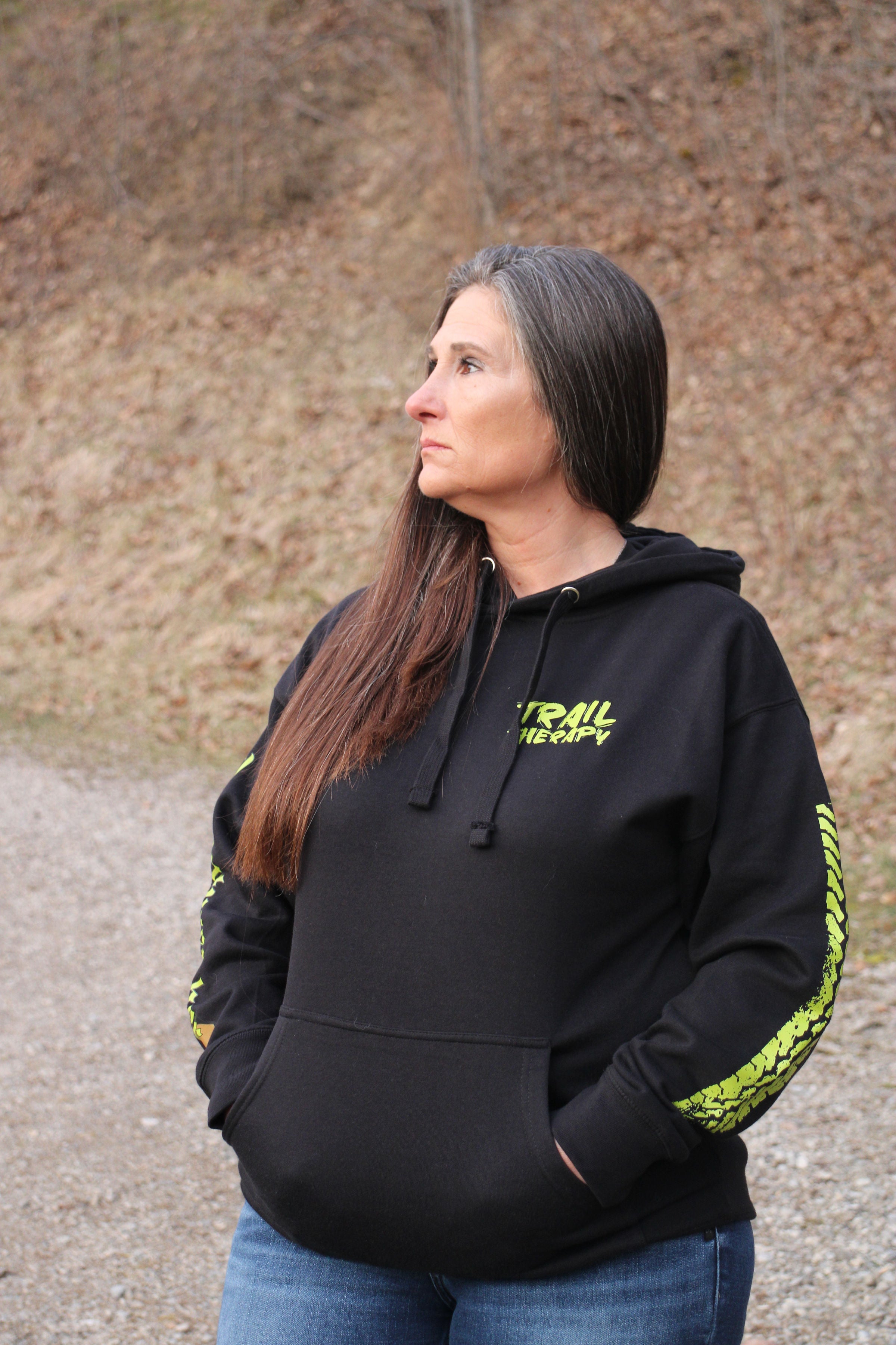 Trail Therapy | Tread Hoodie | Add Custom Name