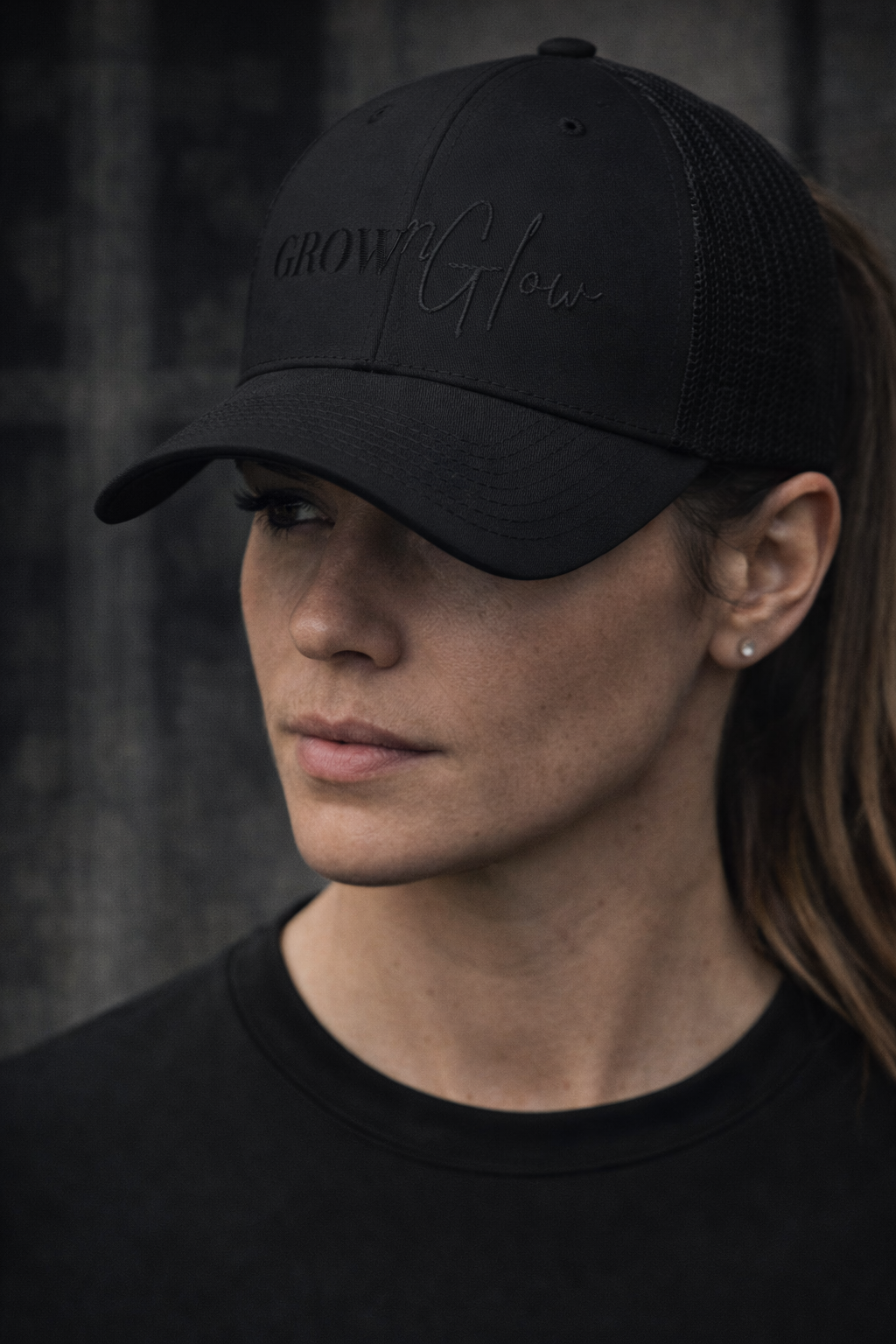 Grow n Glow Hat - Black Out