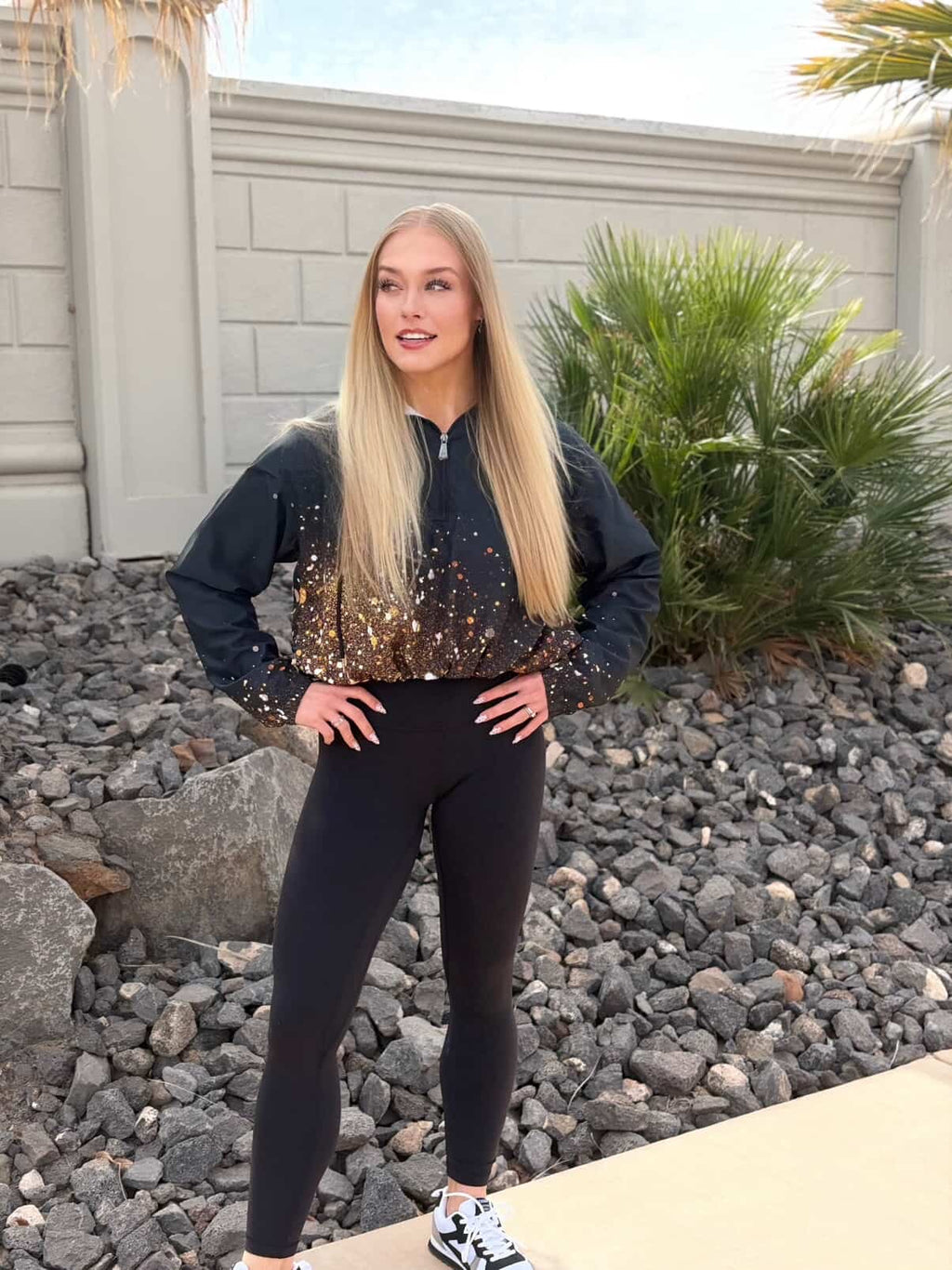 Grow N Glow Cropped Windbreaker