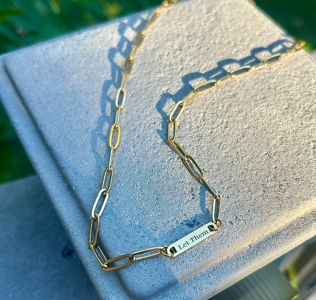 Let them + Worthy Paperclip Set