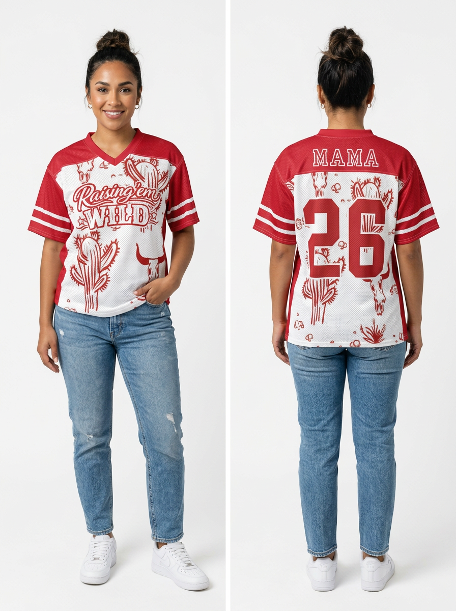 FOOTBALL JERSEY | RAISING EM WILD