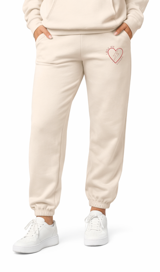 LOVE ME FIERCE SWEATPANTS-HEAVYWEIGHT