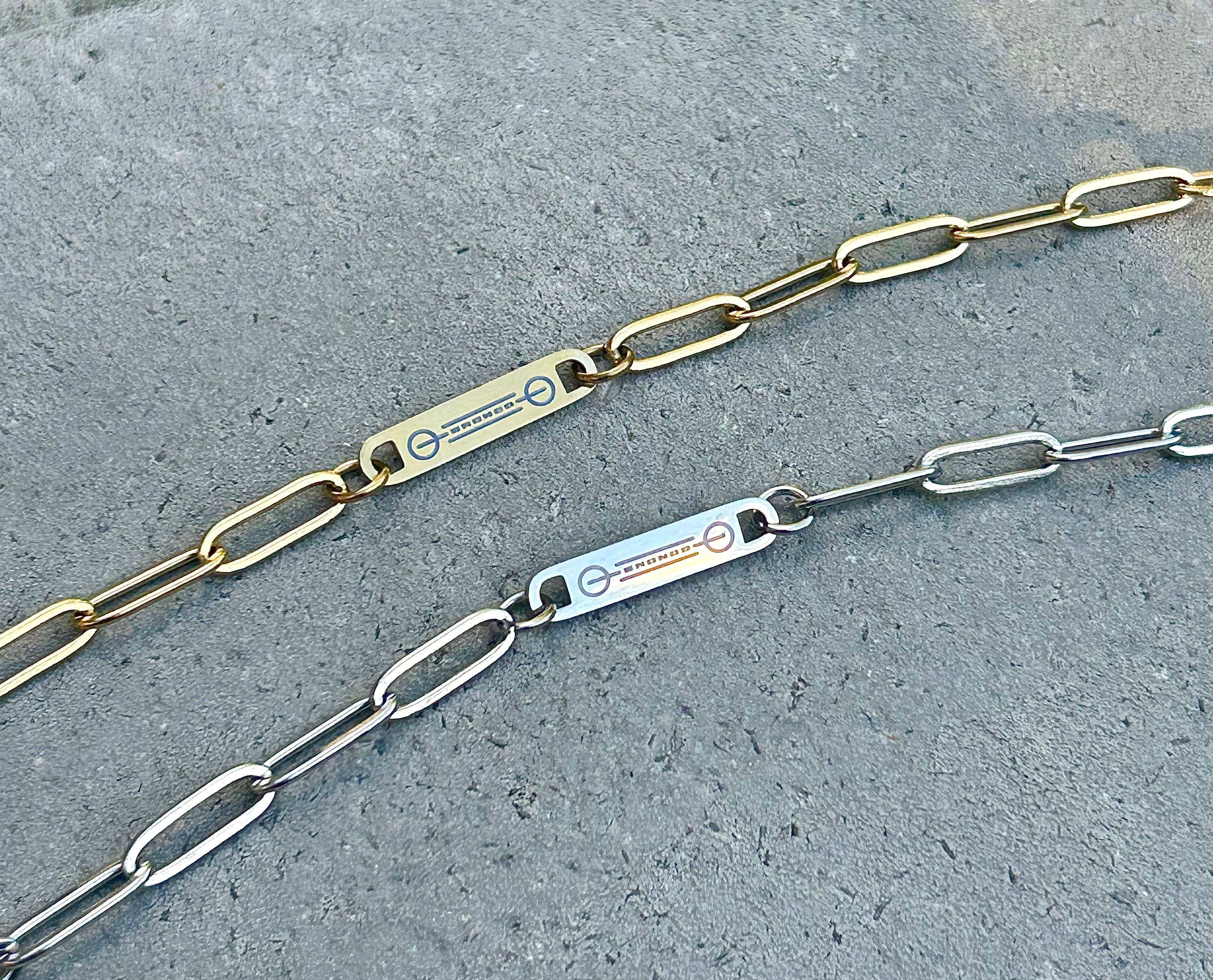 Bronco Paperclip Bracelet