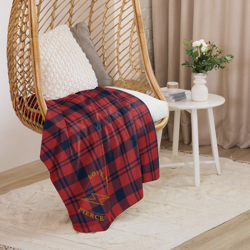 SHERPA BLANKET-PLAID