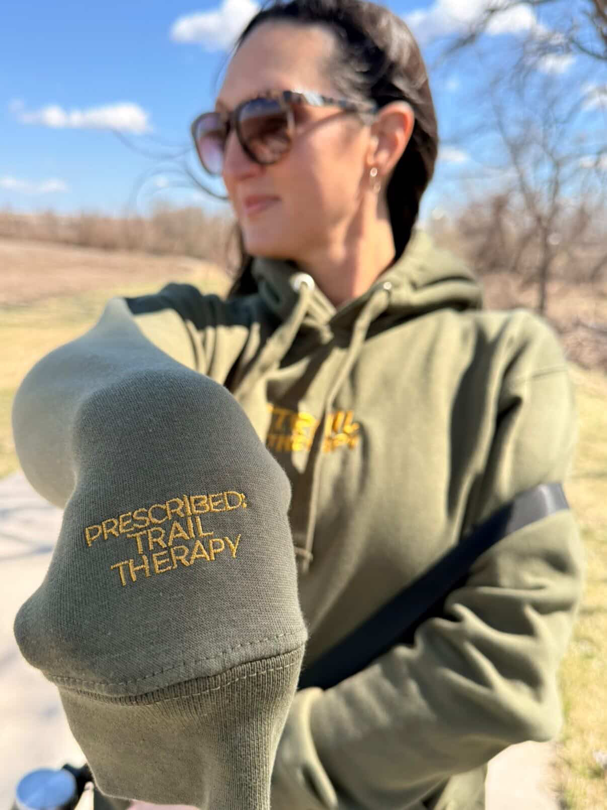 Trail Therapy | Hoodie | Embroidered