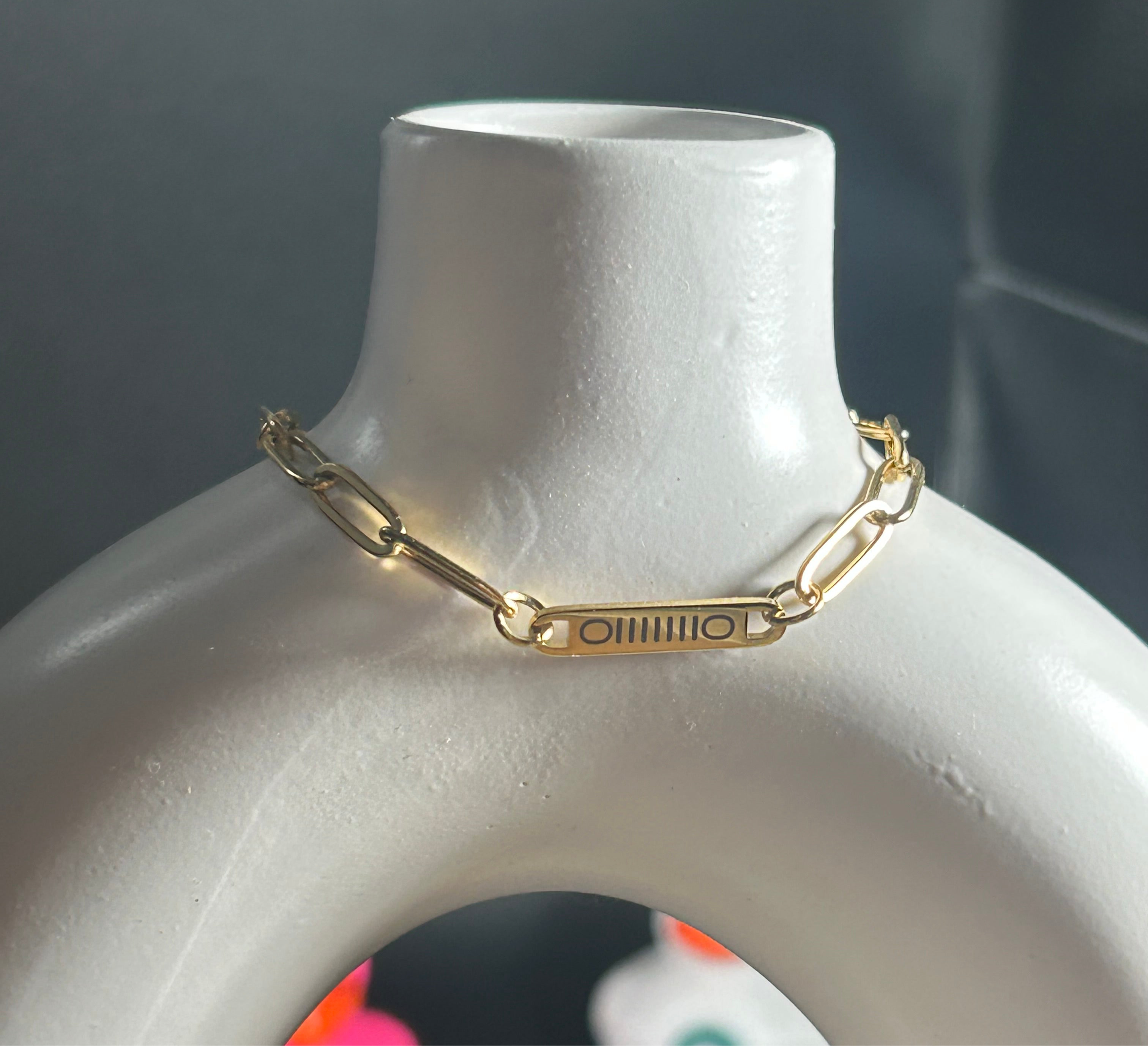 Jeep Grille Paperclip Bracelet