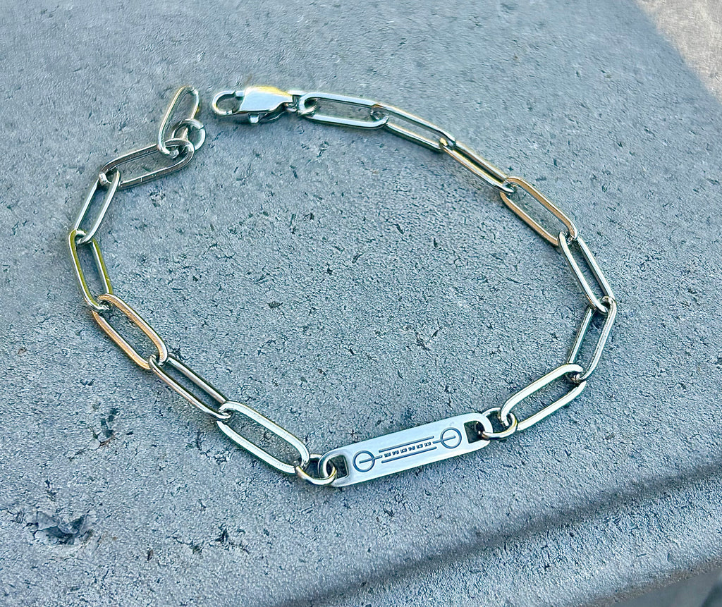 Bronco Paperclip Bracelet
